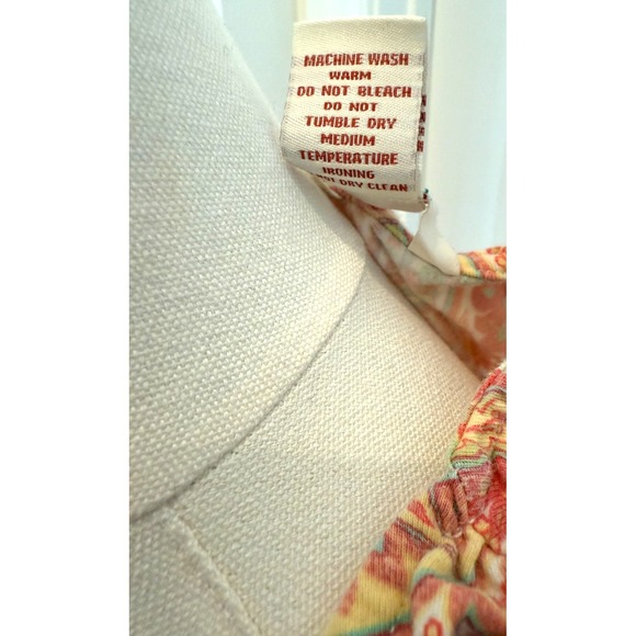 Sundance Women Boho Cottagecore Paisley‎ Prairie Flowy Ruffled Tent Dress Size L - Picture 8 of 8